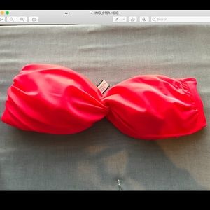 never worn neon pink Victorias secret bikini TOP